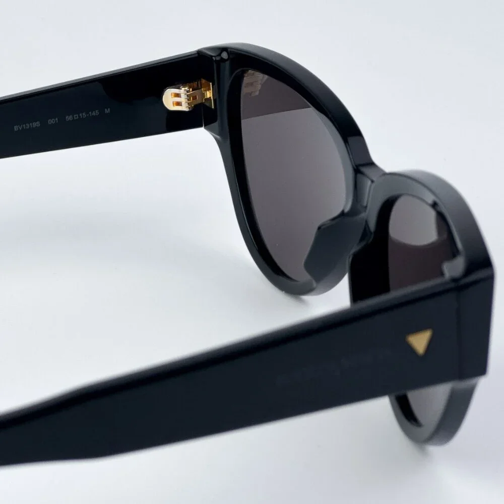 Bottega Veneta Women Black Grey Cat Eye BRAND NEW Sunglasses BV1319S 001 - Picture 8 of 11